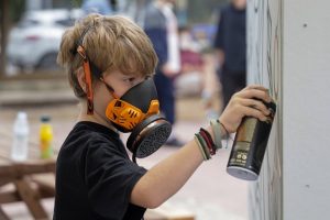 Μαρούσι:  Με τις νέες και τους νέους στο 2o Φεστιβάλ Γκράφιτι του Δήμου Αμαρουσίου, ο Δήμαρχος