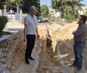 Μεταμόρφωση: Επέκταση του δικτύου αποχέτευσης επί της οδού Πεντέλης