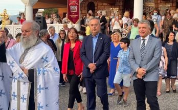Παπάγου Χολαργός: Με θρησκευτική κατάνυξη ο Έρασμος στον  «Ιερό Ναό Παναγίας Φανερωμένης στον Χολαργό» Λιτάνευση της Ιερής Εικόνας  της Αγίας Τριάδας