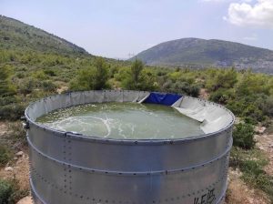 ΣΠΑΥ: Νέα πλήρωση στις δεξαμενές ελικοπτέρων του Υμηττού - 100.000 νέα λίτρα νερού στις δίδυμες μεταλλικές δεξαμενές στο Σέσι Κρωπίας