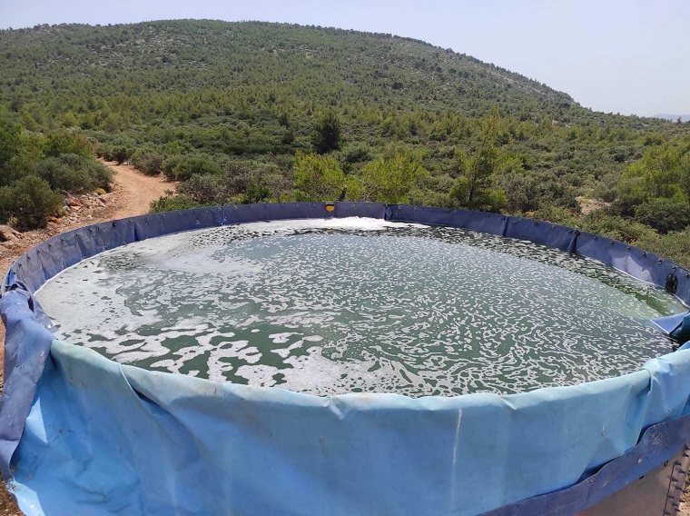 ΣΠΑΥ: Νέα πλήρωση στις δεξαμενές ελικοπτέρων του Υμηττού – 100.000 νέα λίτρα νερού στις δίδυμες μεταλλικές δεξαμενές στο Σέσι Κρωπίας