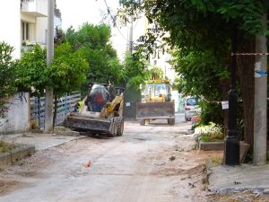 Μαρούσι : Αυτοψίες του Δημάρχου Αμαρουσίου σε έργα ανακατασκευών – αποκαταστάσεων οδικών τμημάτων στο Μαρούσι