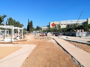 Μαρούσι : Στο στάδιο ολοκλήρωσης το έργο κατασκευής πρότυπου πάρκου αναψυχής στην περιοχή του Αγίου Θωμά