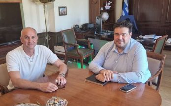 Μεταμόρφωση: Συνάντηση εργασίας του Δημάρχου με τον νέο Αναπληρωτή Υπουργό των Εσωτερικών Θεόδωρο Λιβάνιο