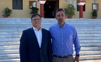 Παπάγου Χολαργός : Ο Δημήτρης Τούτουζας καλωσορίζει τον Λουκά Ρίζο στην Δημοτική Παράταξη  «Συν – Πολις»