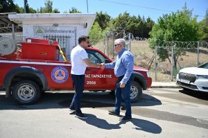 ΣΠΑΥ: Νέος πυροσβεστικός εξοπλισμός σε όλα τα πυροφυλάκια του Υμηττού