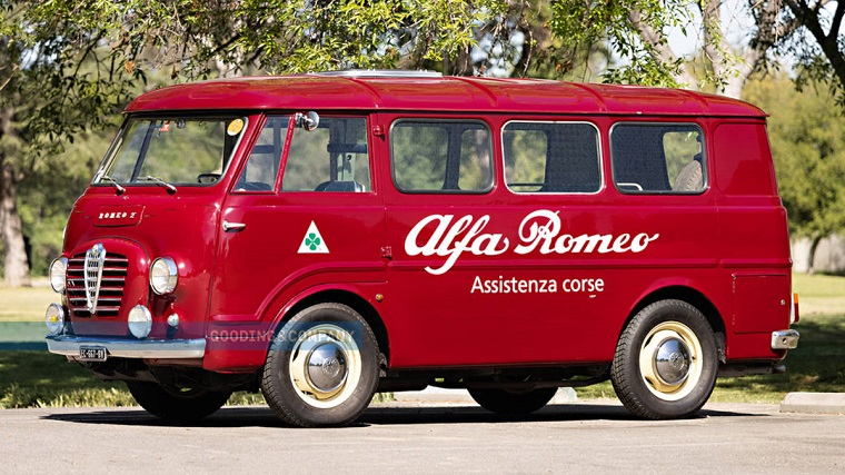 « Alfa Romeo» Το μοναδικό  van τις  δεκαετίες του 1960 F12 Furgone