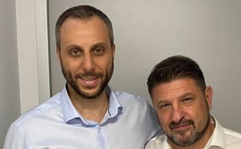 Βριλήσσια: Συνάντηση του Γιάννη Πισιμίση με τον υποψήφιο Περιφερειάρχη Αττικής, Νίκο Χαρδαλιά