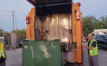 Λυκόβρυσης Πεύκης: Πλύσεις κάδων από συνεργεία του Δήμου σε όλη την έκταση του Δήμου