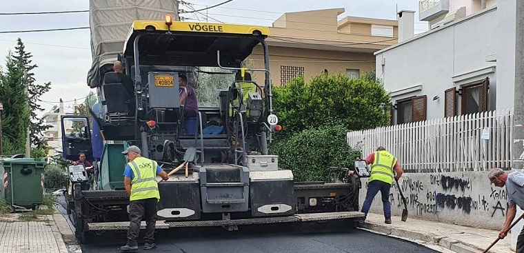 Χαλάνδρι: Συνεχίζονται τα έργα οδοποιίας στο Κάτω Χαλάνδρι - Ποιοι δρόμοι στρώνονται