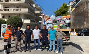 Αγία Παρασκευής: Παραδόθηκε η ανθρωπιστική βοήθεια στο Δήμο Φαρκαδώνας