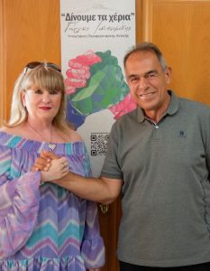 Λυκόβρυση  Πεύκη:  H Ειρήνη Μαρία Τραγάδη υποψήφια περιφερειακής συμβούλου στον Βόρειο Τομέα Αττικής με τον Γιώργο Ιωακειμίδη