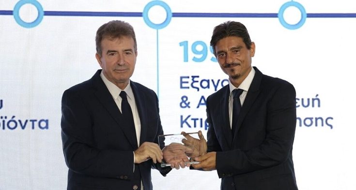 «Ελληνική φαρμακοβιομηχανία» Τιμητικό βραβείο για τη συμβολή του Παύλου Γιαννακόπουλου