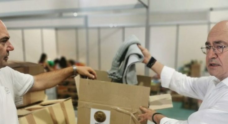 Ηράκλειο Αττικής: Αποστολή βοήθειας με είδη πρώτης ανάγκης για τους πλημμυροπαθείς της Θεσσαλίας
