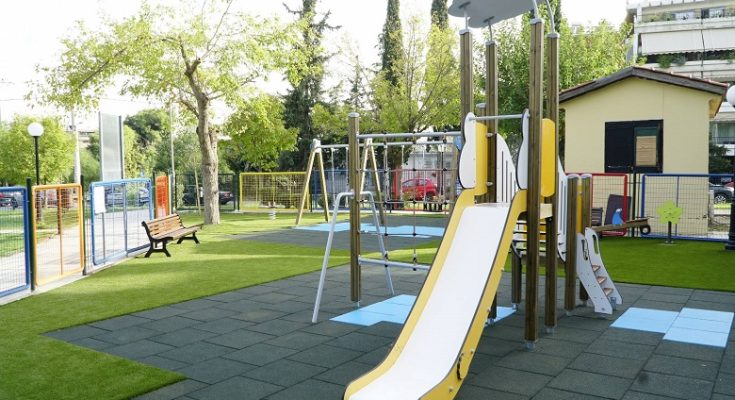Μαρούσι : Εγκαίνια για την ανακατασκευασμένη Παιδική Χαρά στην οδό Φραγκοκκλησιάς στο Πολύδροσο Αμαρουσίου