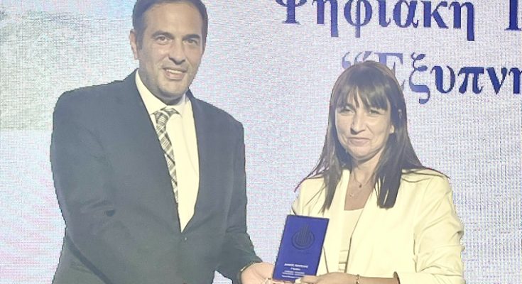 Πεντέλη: Με το 2οΒραβείο στην Κατηγορία «Ψηφιακές Υποδομές – Καινοτομία Τεχνολογία» βραβεύθηκε ο Δήμος