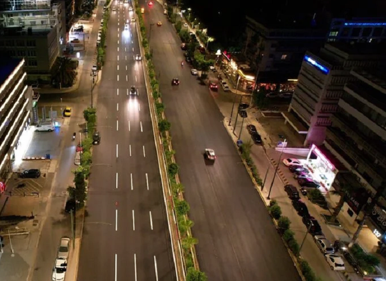 Ο πρώτος δρόμος της Αθήνας που φέρει τις νέες καινοτόμες γραμμές