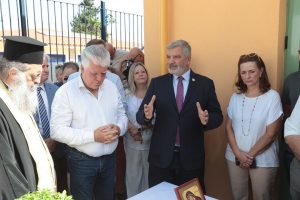 Αγ. Παρασκευής: Στα εγκαίνια του νέου βρεφονηπιακού σταθμού στην περιοχή Πευκάκια