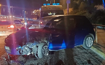 Χαλάνδρι: Τροχαίο ατύχημα το βράδυ της Τρίτης κοντά στη γέφυρα του Golden Hall τρεις τραυματίες, ο ένας σοβαρά