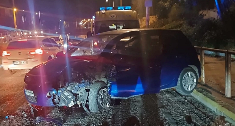 Χαλάνδρι: Τροχαίο ατύχημα το βράδυ της Τρίτης κοντά στη γέφυρα του Golden Hall