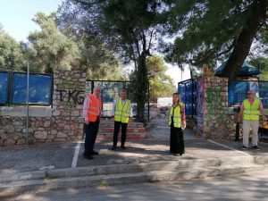 Μαρούσι : Το νέο έργο πνοής, ανάπλασης και αναβάθμισης στο Αμαλίειο, επιθεώρησε ο Δήμαρχος Αμαρουσίου