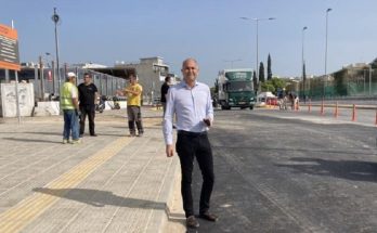 Μεταμόρφωση: Παραδόθηκε στην κυκλοφορία ο Κόμβος δίπλα στον Προαστιακό, επί των οδών Δροσίνη και Τατοΐου αφού ολοκληρώθηκε το έργο