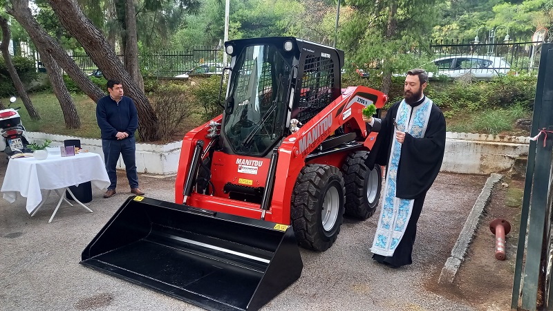 Λυκόβρυση Πεύκη: Ένα νέο μηχάνημα έργου προστίθεται στον στόλο του Δήμου