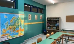 Πεντέλη : Πρωτοβουλία γονέων του 1ο Δημοτικού Σχολείου Μελισσίων - Εβαψαν και καθάρισαν το σχολειό