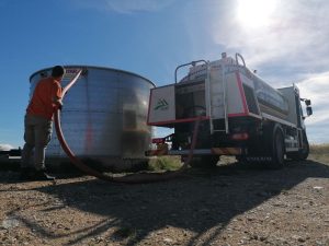 ΣΠΑΥ : Νέο επαναληπτικό γέμισμα με 30 τόνους νερού στη μεγάλη δεξαμενή της Παιανίας για το πότισμα των αναδασώσεων