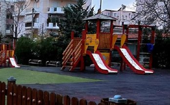 Εργασίες ανακατασκευής - ανακαίνισης Παιδικής Χαράς Τροίας και Τειρεσίου