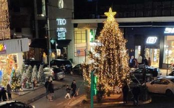 Κηφισιά: Άναμμα του χριστουγεννιάτικου δέντρου στη Νέα Ερυθραία
