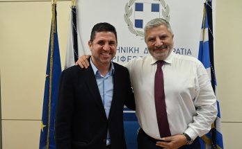 Περιφέρεια Αττικής: Συνάντηση του Περιφερειάρχη με το νεοεκλεγέντα Δήμαρχο Αγ. Παρασκευής Ι. Μυλωνάκη