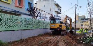 Μαρούσι: Αυτοψία του Δημάρχου Αμαρουσίου στη διάνοιξη της οδού Λάρνακος