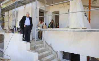 Μαρούσι:  Σε πορεία ολοκλήρωσης το έργο αποκατάστασης και αξιοποίησης το εμβληματικού κτιρίου της Βίλας Λουμίδη
