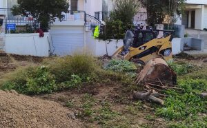 Μαρούσι: Αυτοψία του Δημάρχου Αμαρουσίου στη διάνοιξη της οδού Λάρνακος