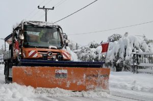 ΕΜΥ: Κακοκαιρία « AVGI» θυελλώδεις άνεμοι, τοπικά ισχυρές βροχοπτώσεις και χιονοπτώσεις