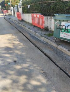 Πεντέλη:  Συνεχίζονται οι εργασίες για τις οπτικές ίνες στους δρόμους και των τριών Δημοτικών  Κοινοτήτων  του Δήμου Πεντέλης