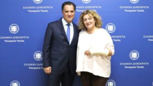 Πεντέλη: Συνάντηση της Δημάρχου με τον Υπουργό Υγείας  Άδωνι Γεωργιάδη