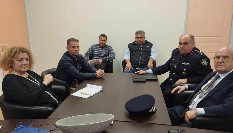 Πεντέλη: Συνάντηση εργασίας της  Δημάρχου με στελέχη της Ελληνικής Αστυνομίας