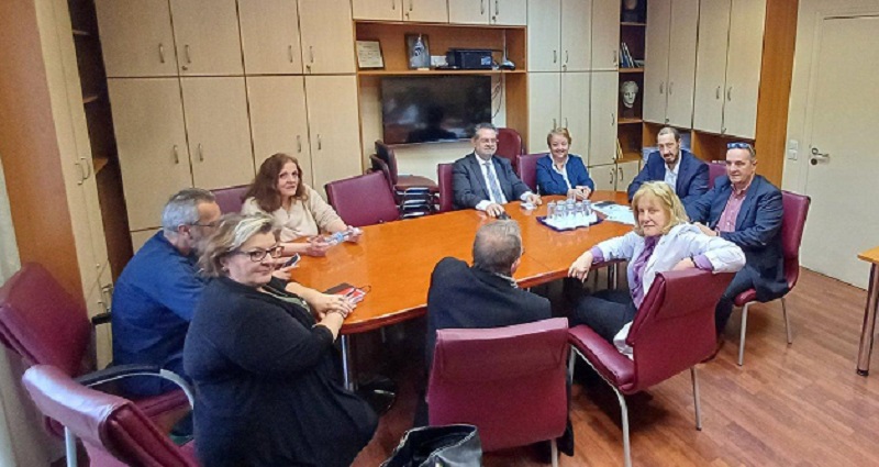 Κλιμάκιο του ΣΥΡΙΖΑ-ΠΣ, με επικεφαλής τον τομεάρχη Υγείας επισκέφθηκε το νοσοκομείο Παίδων Αγλαΐα Κυριακού