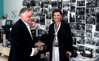 Χαλάνδρι: Επίσκεψη της Υφυπουργού Μ. Κεφάλα στο Παράρτημα Ρομά του Δήμου Χαλανδρίου