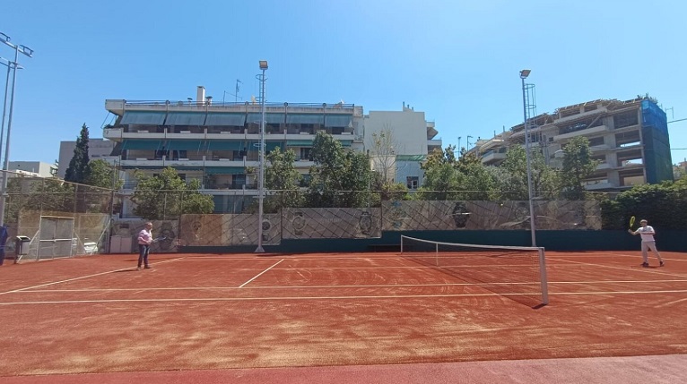 Φιλοθέη Ψυχικό: Παραδόθηκαν προς χρήση τα δύο πλήρως ανακαινισμένα γήπεδα τέννις στο Νέο Ψυχικό