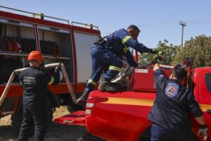 Μαρούσι: « Εθελοντική Ομάδα Πολιτικής Προστασίας του Δήμου» Με επιτυχία διεξήχθη η άσκηση ετοιμότητας στο Κτήμα Καρέλλα