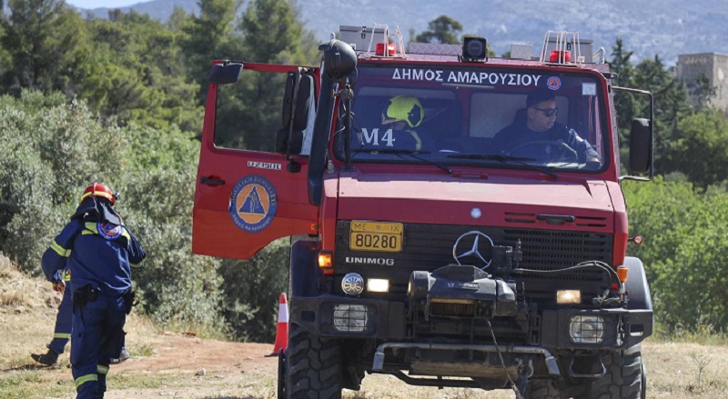 Μαρούσι: « Εθελοντική Ομάδα Πολιτικής Προστασίας του Δήμου» Με επιτυχία διεξήχθη η άσκηση ετοιμότητας στο Κτήμα Καρέλλα