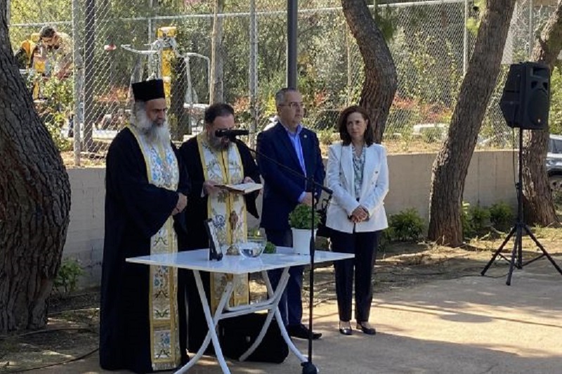 Ολοκληρώθηκε η ανάπλαση της νέας πλατείας Φλωρίνης στην δημοτική κοινότητα Παπάγου