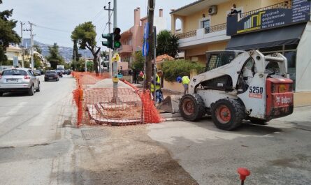 Μαρούσι:  Σε εξέλιξη το σημαντικό έργο της ανάπλασης της οδού Κυπρίων Αγωνιστών στο Νέο Μαρούσι