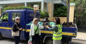 Βριλήσσια: Ενημερωτική δράση για τον καφέ κάδο βιοαποβλητών