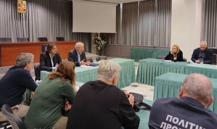 Μαρούσι: Συνεδρίασε το Συντονιστικό Τοπικό  Όργανο Πολιτικής Προστασίας του Δήμου Αμαρουσίου
