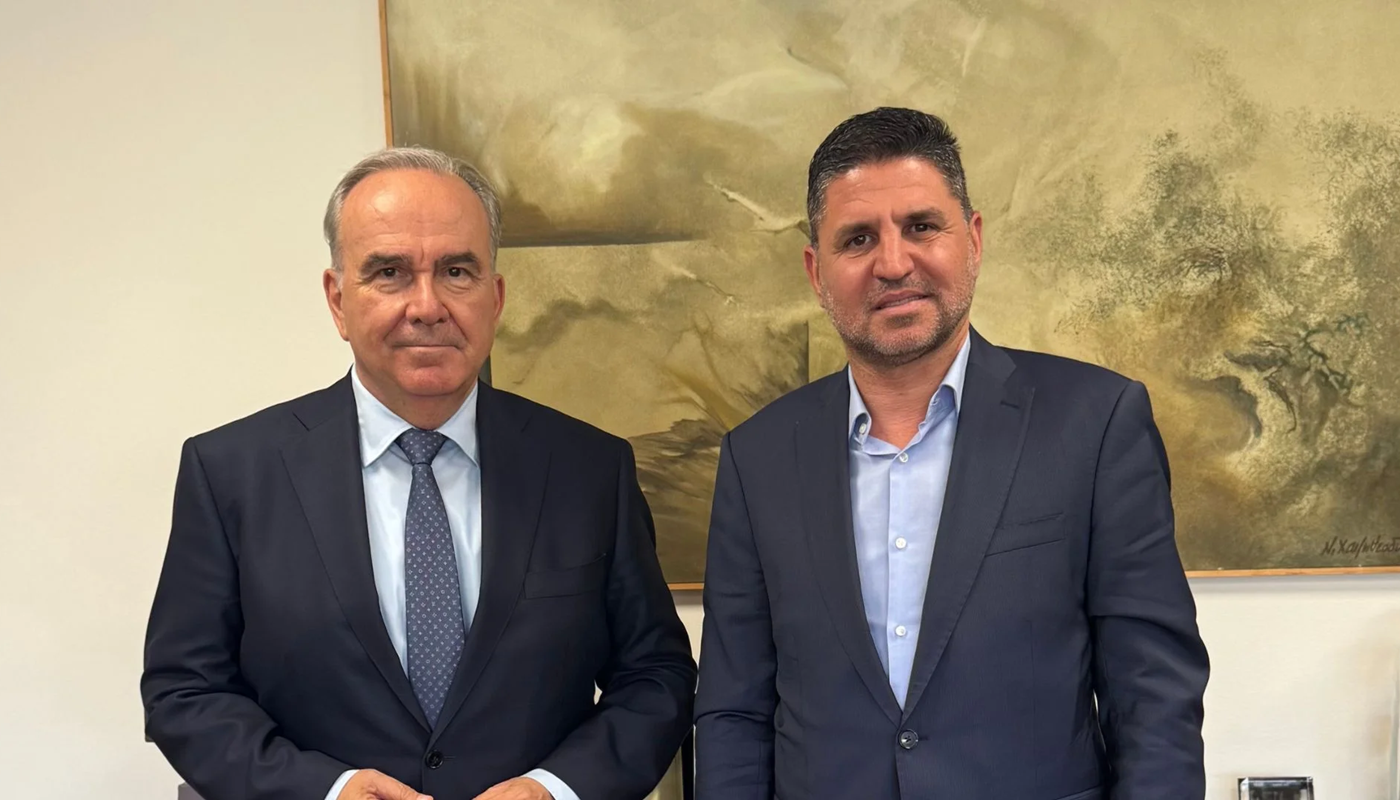 Αγία Παρασκευή: Συνάντηση του Δημάρχου με τον Αν. Υπουργό Εθνικής Οικονομίας και Οικονομικών