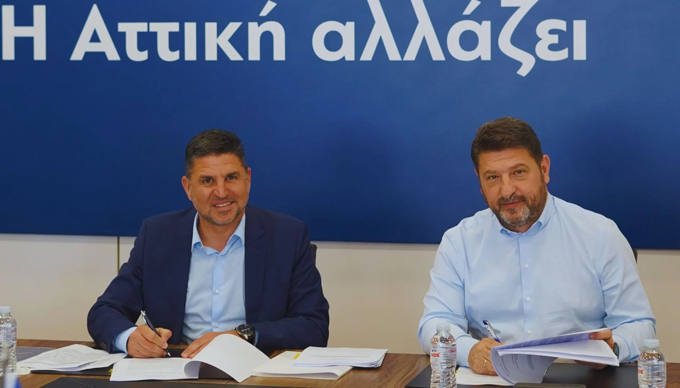 Αγία Παρασκευή: Υπεγράφη η προγραμματική σύμβαση μεταξύ του Περιφερειάρχη και του Δημάρχου για την κατασκευή του κολυμβητηρίου